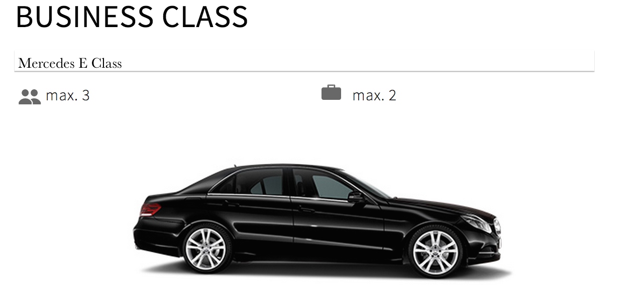 ASK Limousine Class E Business Class